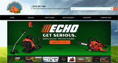 Desktop Screenshot of michianalawnequipment.com